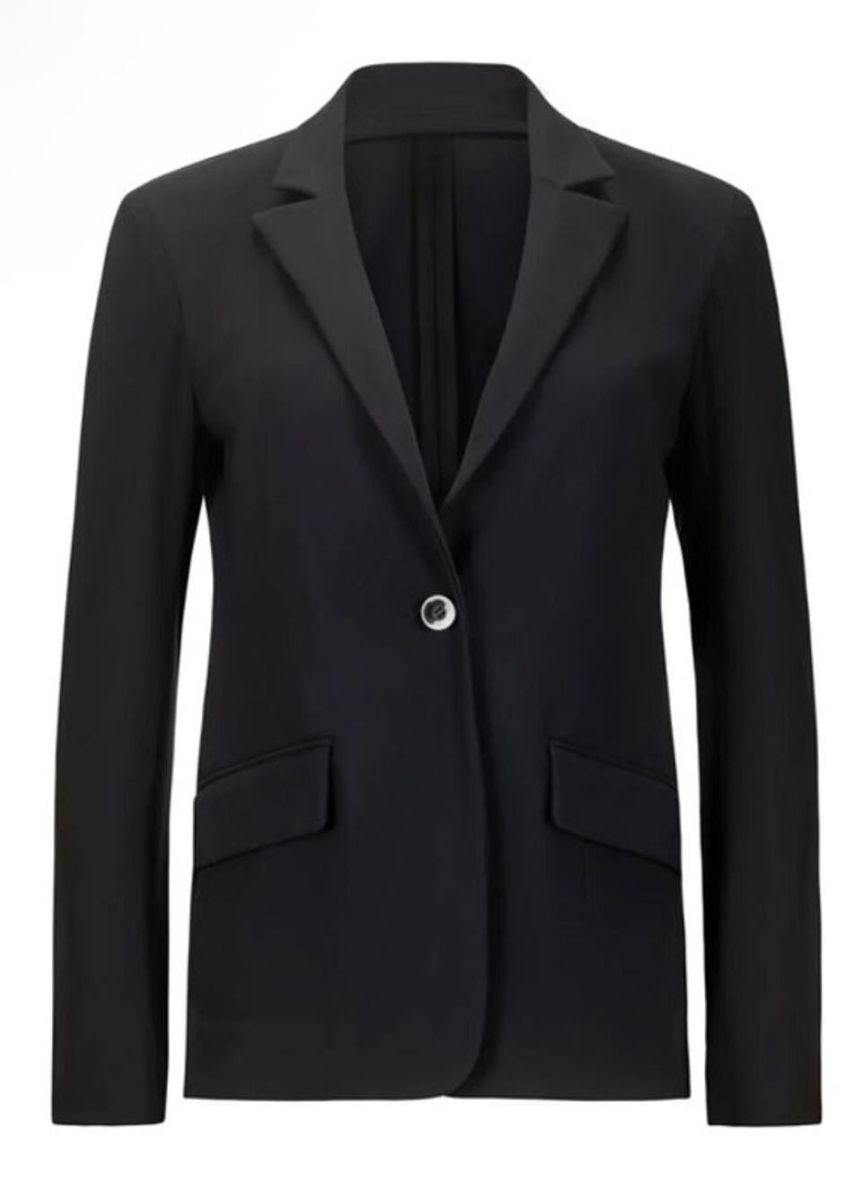 Ameliora Black Single Button The Jenn Blazer size XS